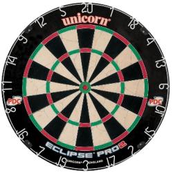 Darts tábla  Unicorn Eclipse Pro2 PDC  verseny minõségû  sisalból