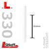 Darts szár L-style L-shaft Locked Straight fehér 330 (33mm)
